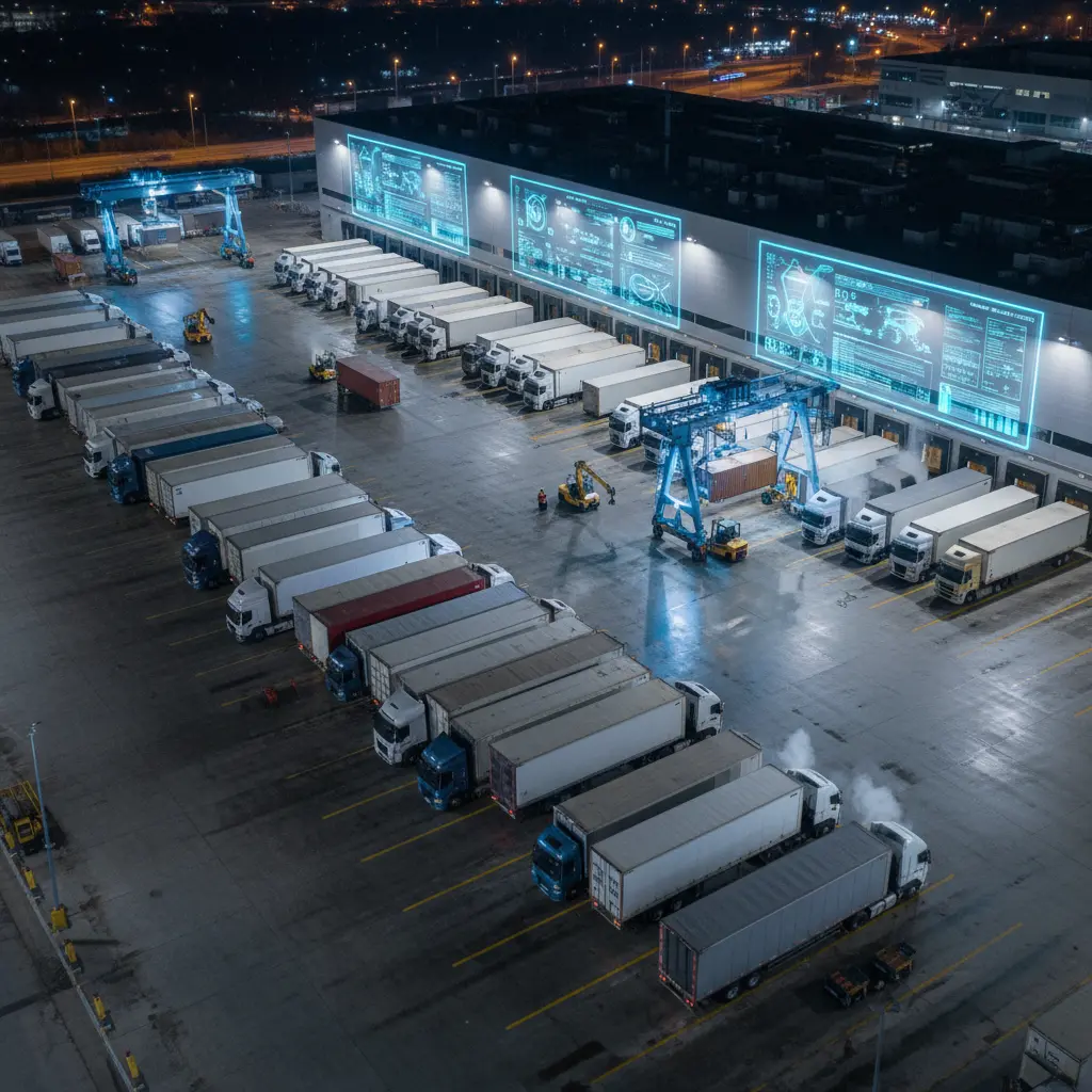 Yard Management Systems Meet AI: How Smart Dock Scheduling Cuts Dwell Times by 40%