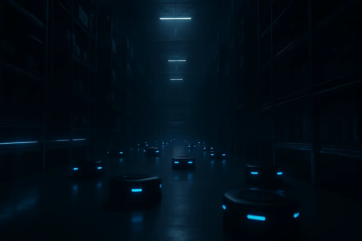 Dark Warehouses Are Here: How Lights-Out Fulfillment Is Cutting Costs 40% While Running 24/7