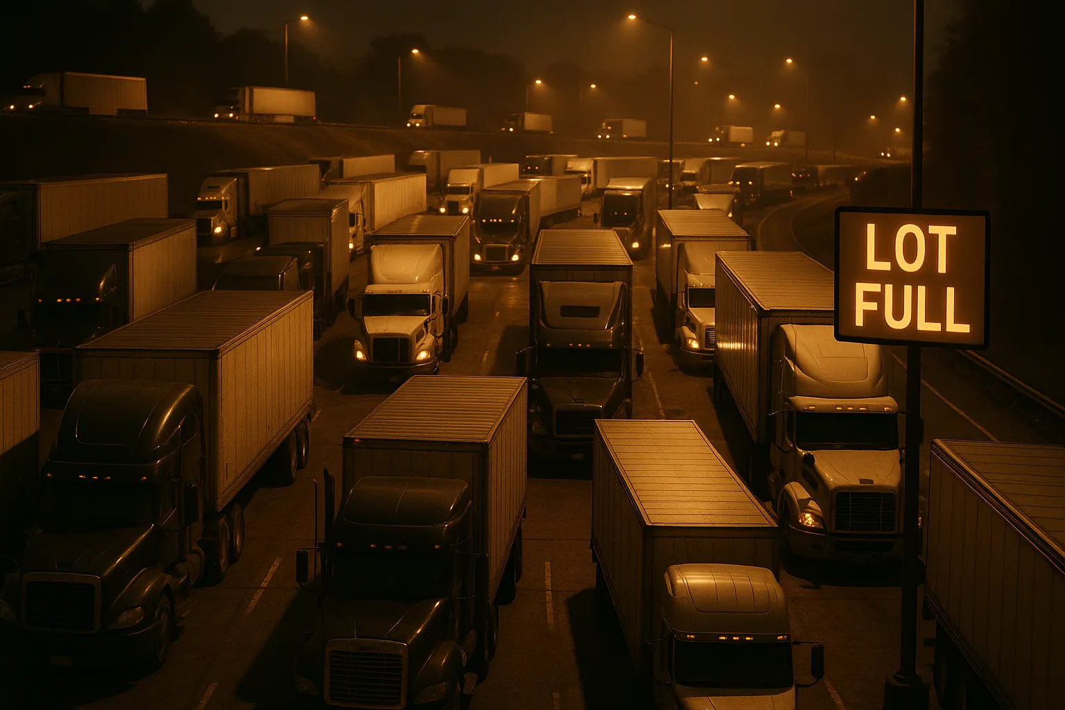 The Truck Parking Crisis: Congress Earmarks $200M as Parking Shortage Threatens Freight Capacity