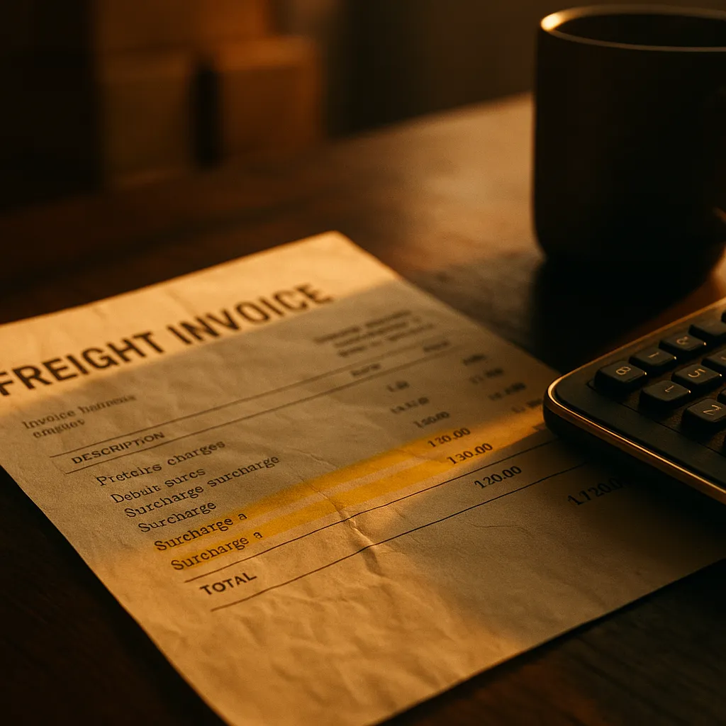 Accessorial Charge Management: How Hidden Freight Fees Are Inflating Shipper Costs by 15-25% in 2026