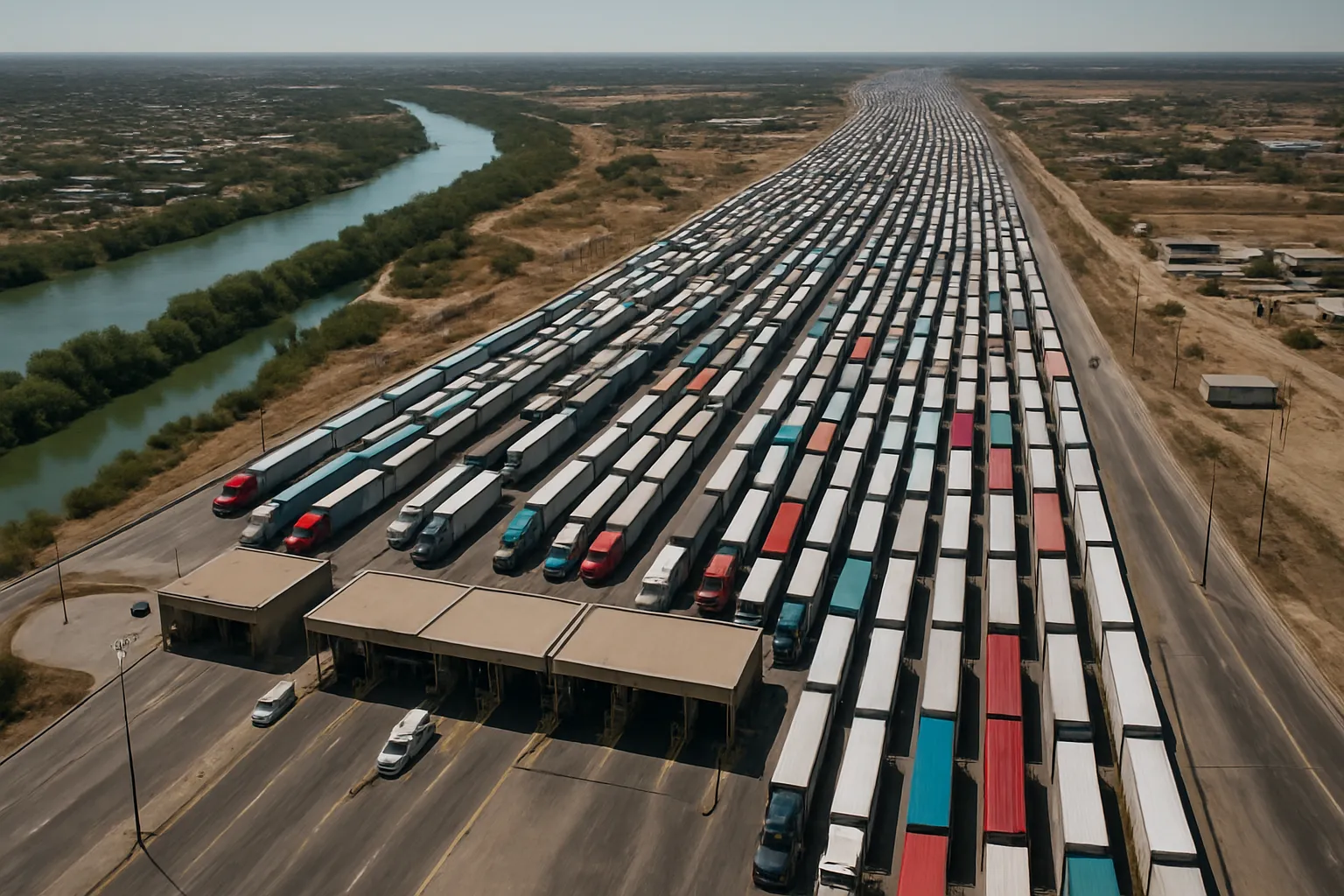 US-Mexico Laredo Corridor Freight Hits Record Volume: How the Busiest Land Port Needs Billions in Expansion to Keep Up