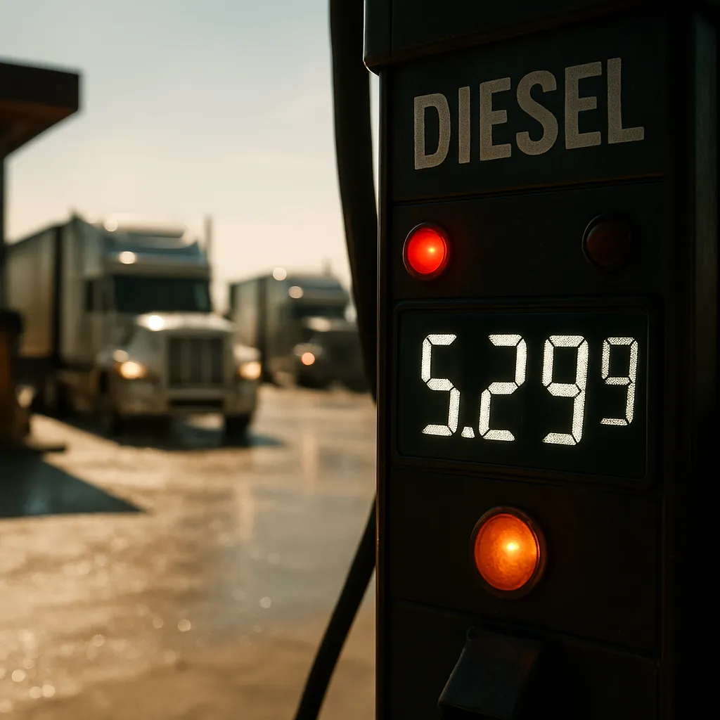 The Fuel Surcharge Lag Problem: Why Shippers Overpay During Diesel Spikes and Under-Recover During Drops