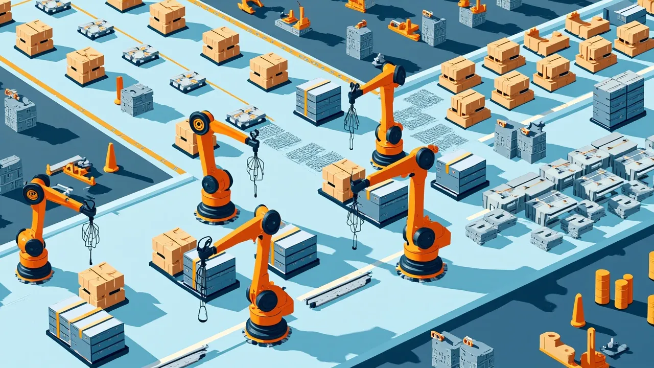 Industrial Robots Are Rebounding Because AI Factories Need Physical Flow