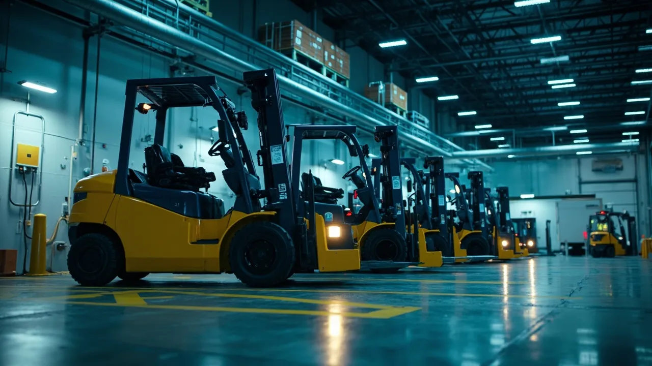 Connected Lift-Truck Batteries Are Becoming Warehouse Energy Dispatch Data