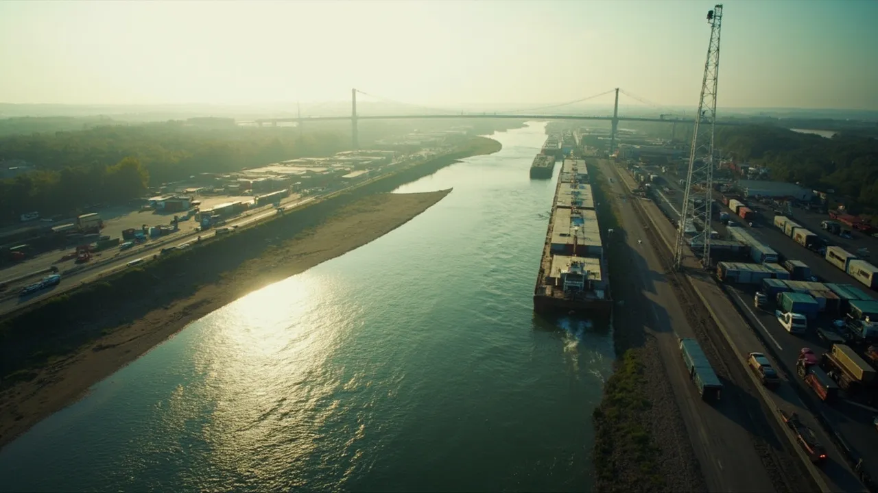 Rhine Low Water Is a Reminder That Inland Shipping Needs Depth Triggers