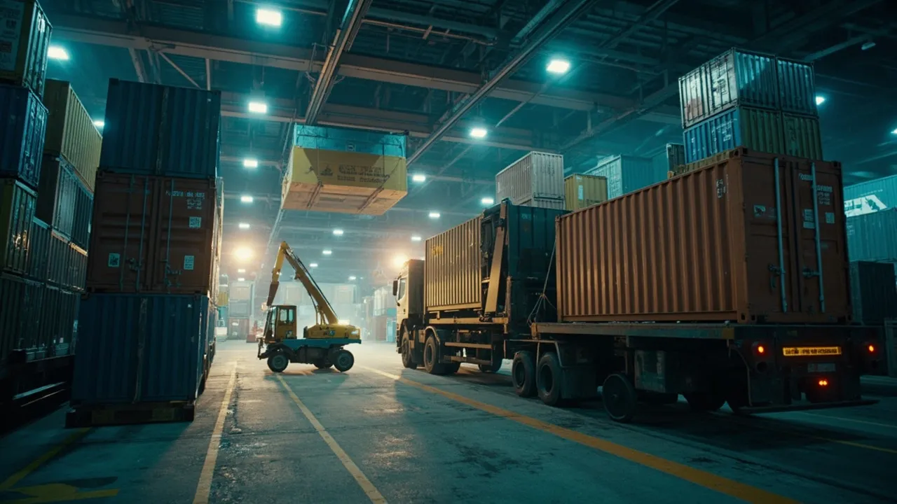 Port-Centric LTL Hubs Need a Container-to-Pallet Handoff Clock