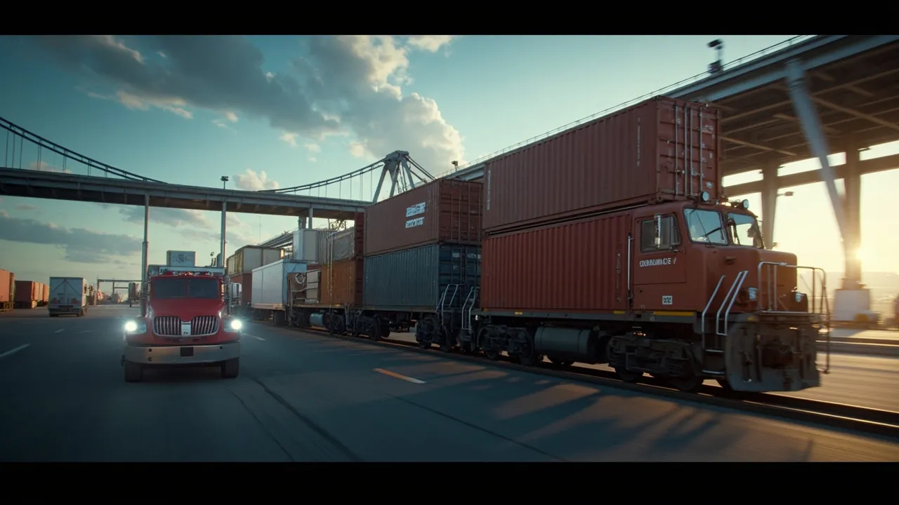 Fuel Shock Mode Switching: When Intermodal Savings Survive the Extra Handoffs