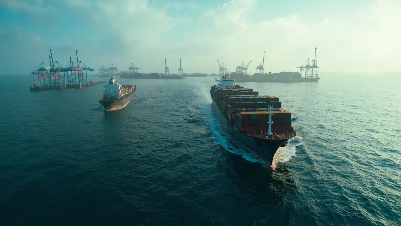 Container Ship Orders Near 40% of the Fleet: Build an Ocean Capacity Absorption Model