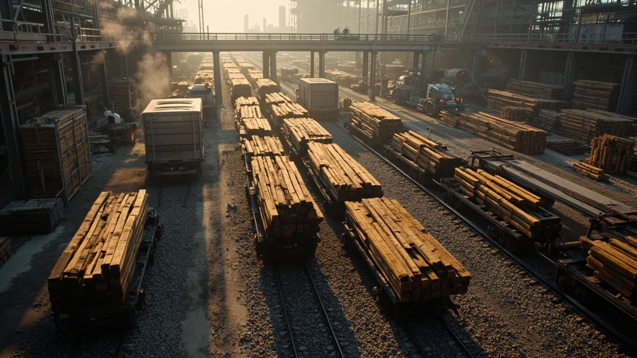 A $40 Million Lumber Expansion Puts On-Site Rail Back in the Plant-Location Model