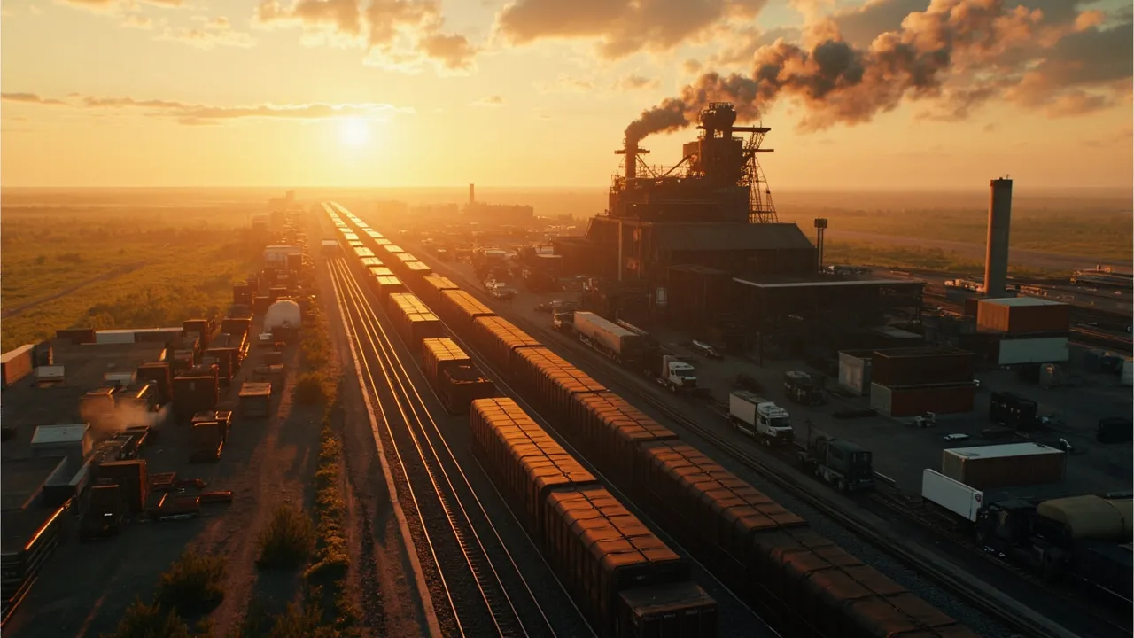 A $15 Billion Iowa Steel Mill Will Reshape Regional Freight: Model the Inbound and Outbound Network Now