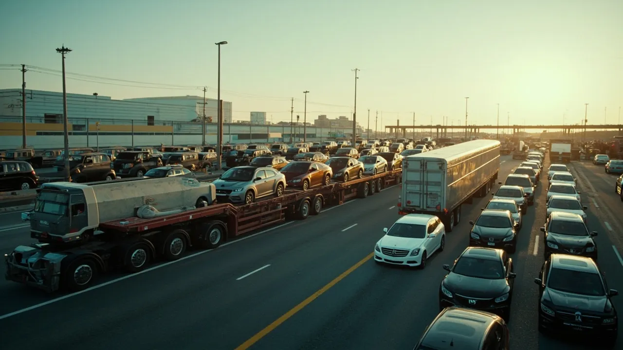 Mexican Auto Exports Slumped in September: Reforecast Border Capacity by Vehicle Program